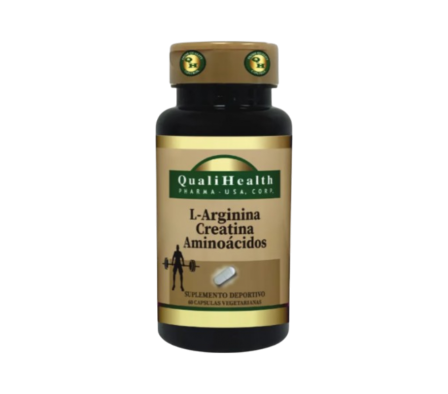QUALIHEALTHSKIN ALTH L-ARGININA CREATINA AMINOACID X 60 CAPS