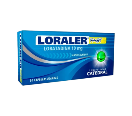 LORALER FAST CAJA X 10 CAPSULAS