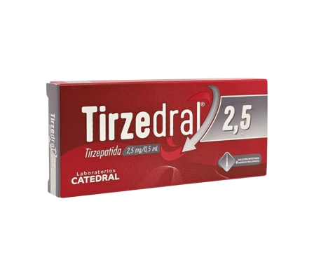 TIRZEDRAL 2,5 MG INYECTABLE 4 JERINGAS PRELLENADA