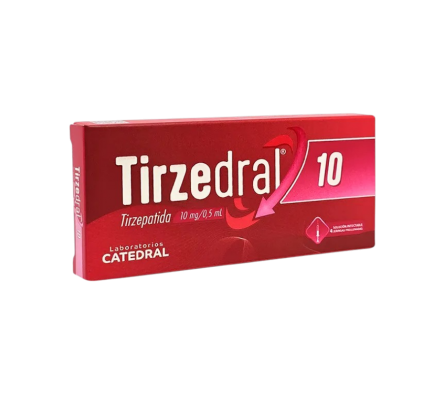 TIRZEDRAL 10 MG INYECTABLE 4 JERINGAS PRELLENADA