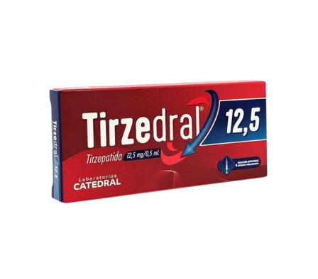 TIRZEDRAL 12,5 MG INYECTABLE 4 JERINGAS PRELLENADA