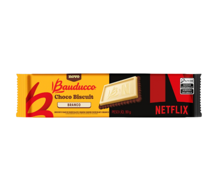 BAUDUCCO CHOCOBISCUIT BLANCO NETFLIX 24X80G