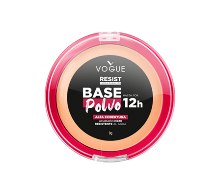 VOGUE  BASE POLVO RESIST CAPUCCINO 9G