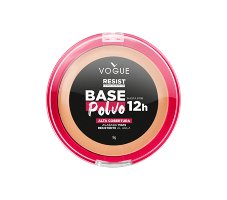 VOGUE  BASE POLVO RESIST AVELLANA 9G