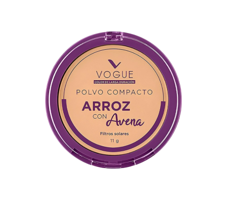vogue pol compacto de arroz moka