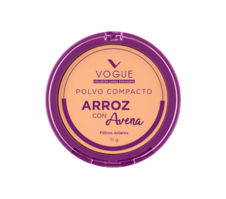 vogue pol compacto de arroz ballerina