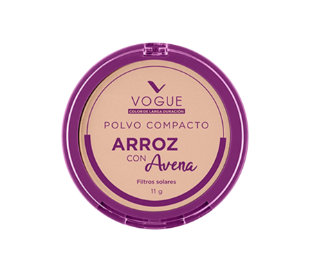 vogue pol compacto de arroz porcelana