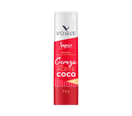 VOGUE BALSAMO KISS MY LIPS RENO CEREZA COCO 4.8GR