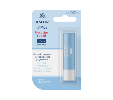 DR. SELBY SKIN PROTECT BALSAMO LABIAL FPS 15