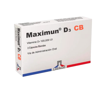 MAXIMUN D3 CB CAJA X 1 CAPS. BLANDA