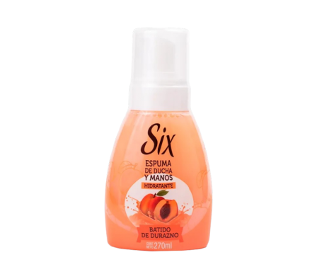 SIX ESPUMA BATIDO DE DURAZNO 270 ML