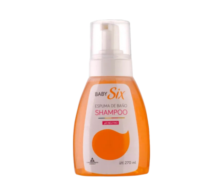 SIX BABY ESPUMA BAÑO 270 ML
