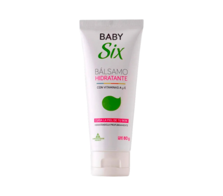SIX BABY BALSAMO HIDRATANTE 80 GR VIT A Y E