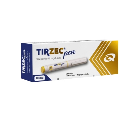TIRZEC PEN 10 MG PEN 2ML+4AGUJAS