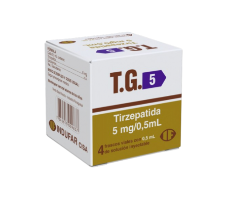 T.G.5 MG SOLUCION INYECTABLE 0,5 ML