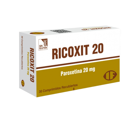RICOXIT 20 MG CAJA X 30 COMPRIMIDOS