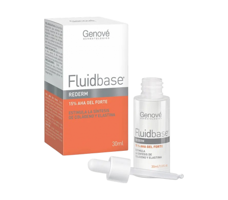 PILOPEPTAN	FLUIDBASE REDERM AHA GEL FORTE 15% 30ML