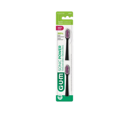 GUM SONIC POWER REPUESTO CEPILLO 2PCS