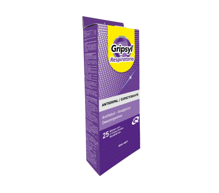 CRIPSYL RESPIRATORIO BLISTER X 4 COMPRIMIDOS (25)
