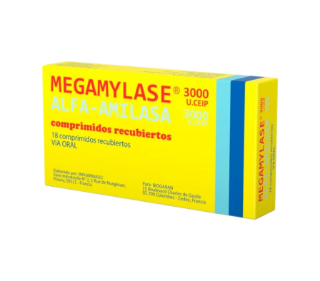 MEGAMYLASE CAJA X 18 COMP