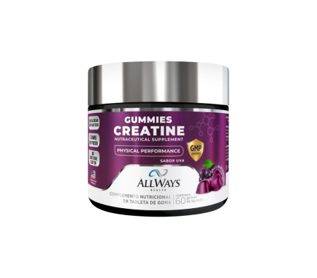 ALLWAYS CREATINE X 60 GUMMIES SABOR UVA
