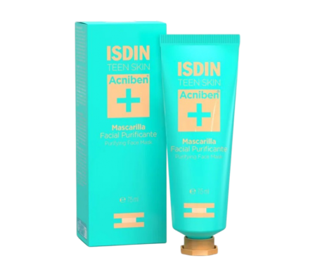 isdin acniben mascarilla facial purificante 75 ml