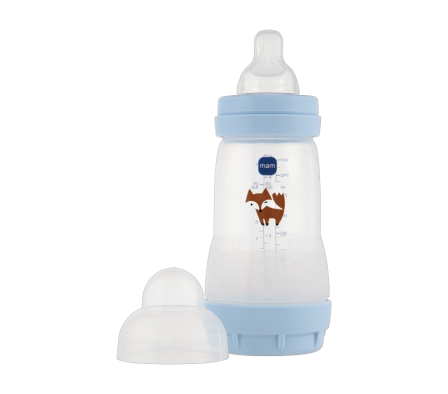 MAM MAMADERA EASY START 260 ML AZUL MA01511