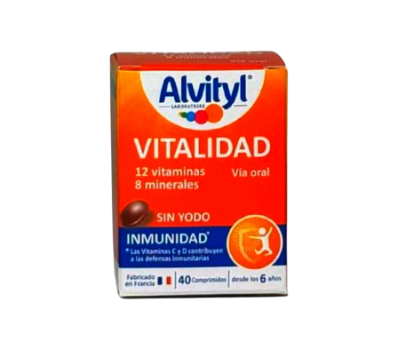 ALVITYL VITALIDAD X 40 COMP