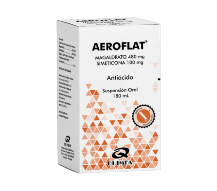 AEROFLAT SUSPENCION ORAL FRASCO X 180 ML