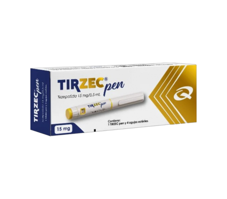 tirzec pen 15 mg pen 2ml+4 agujas
