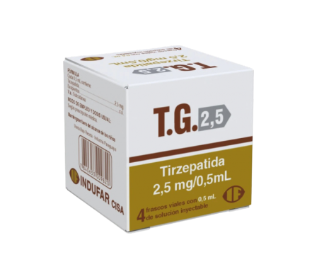 t.g.2.5 mg solucion inyectable 0,5 ml