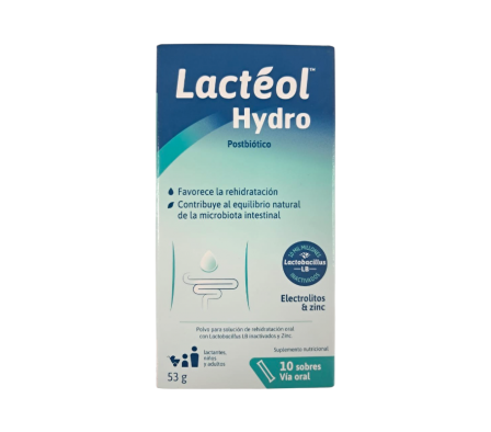 lacteol hydro x 10 sticks bebibles