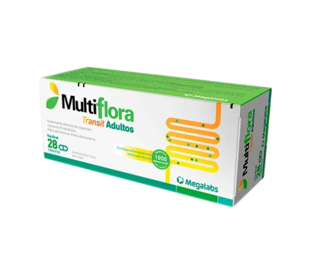 multiflora transit adulto caja x 28 caps.