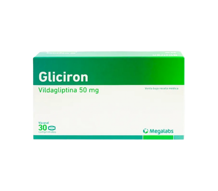 gliciron 50 mg caja x 30 comprimidos