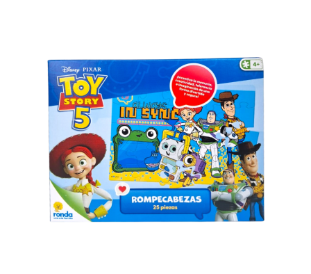 RONDA ROMPECABEZAS 25 PIEZAS TOY STORY 5