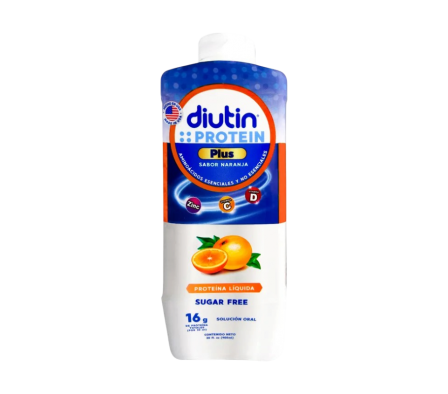 DIUTIN-PROTEIN PLUS NARANJA -BOTELLA X 900  ML