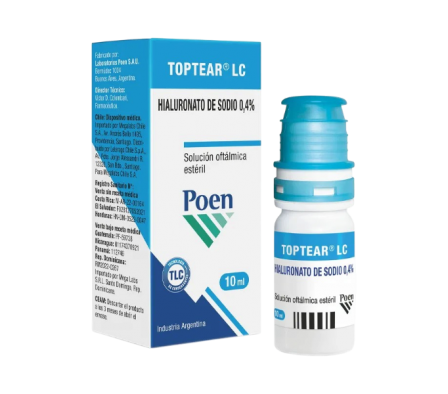 toptear lc solucion oftalmica est. x 10 ml
