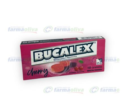 BUCALEX CHERRY 3.5MG CARAM CAJA X 10