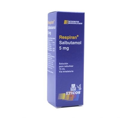 RESPIRAN 5MG SOLUCION PARA NEBULIZAR X 15 ML