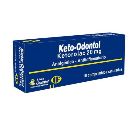 KETO ODONTOL  CAJA X 10 COMPRIMIDOS