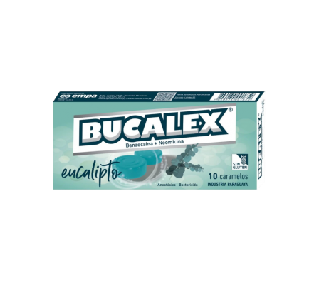 BUCALEX EUCALIPTO CARAM CAJA X 10