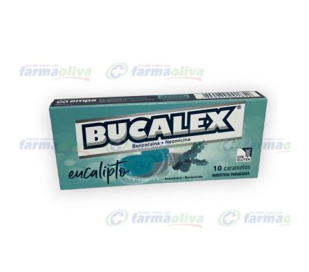 BUCALEX EUCALIPTO CARAM CAJA X 10