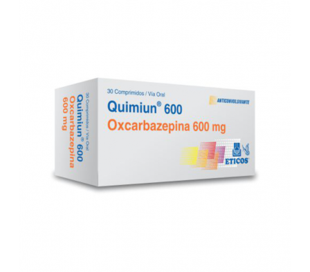 QUIMIUN 600MG COMP. CAJA X 30