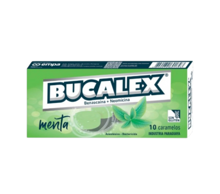 BUCALEX MENTA CARAM CAJA X 10