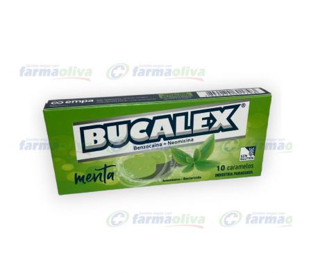 BUCALEX MENTA CARAM CAJA X 10