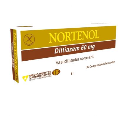 NORTENOL 60MG COMP. CAJA X 30