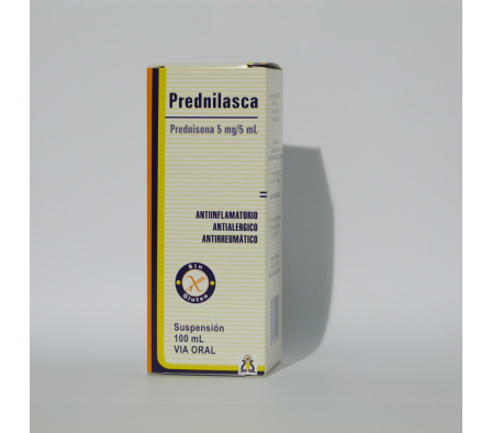 PREDNILASCA 5MG JARAB FRASCO X 100ML