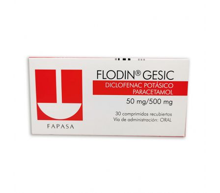FLODIN GESIC 2.5MG TABL. CAJA X 30