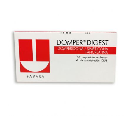DOMPER DIGEST. 2.5MG TABL. CAJA X 30