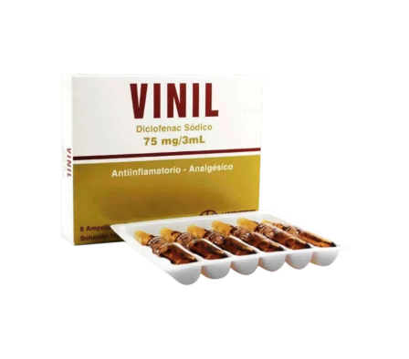 VINIL 75 MG AMP X UND